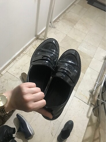 Marjinal loafer ayakkabı