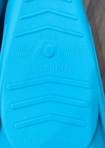 Erkek Mavi Kauçuk Su Ayakkabısı - Görsel 3