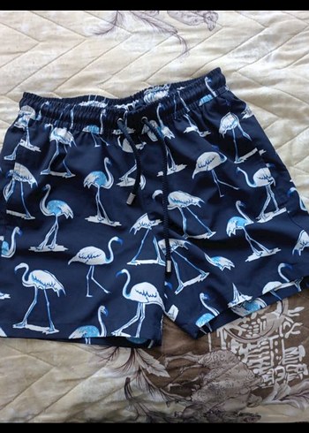 Bluemint Lacivert Baskılı Erkek çocuk Yüzme Şortu - Görsel 2