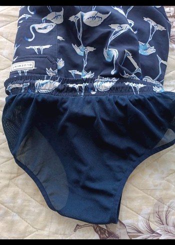 Bluemint Lacivert Baskılı Erkek çocuk Yüzme Şortu - Görsel 4