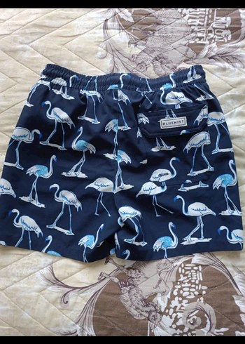 Bluemint Lacivert Baskılı Erkek çocuk Yüzme Şortu - Görsel 3