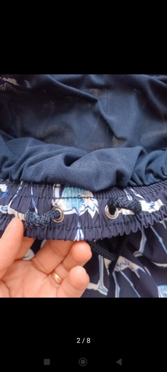 Bluemint Lacivert Baskılı Erkek çocuk Yüzme Şortu - Görsel 5