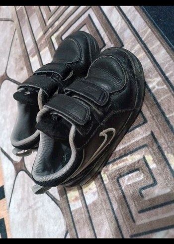 Erkek Çocuk Siyah Cırt Cırtlı Spor Ayakkabı - Görsel 2