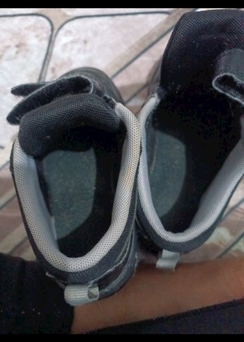 Erkek Çocuk Siyah Cırt Cırtlı Spor Ayakkabı - Görsel 6