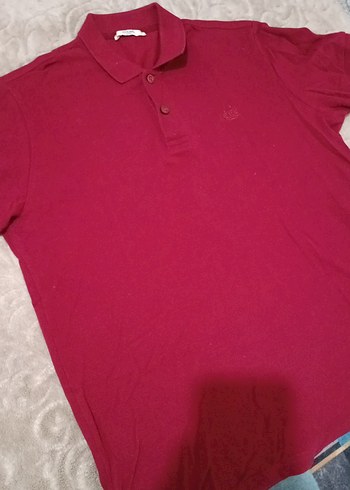 Colins Bordo Erkek Polo Yaka Kısa Kollu Tişört - Görsel 2