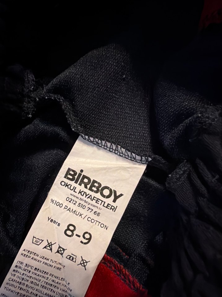 Açı koleji Siyah Baskılı Erkek Şort - Görsel 2