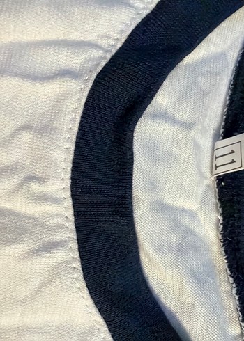 Açı koleji Baskılı Beyaz Atlet tişört - Görsel 3