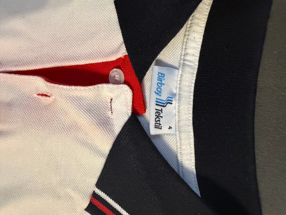 Açı koleji Erkek Beyaz Polo Tişört Kısa Kollu - Görsel 2