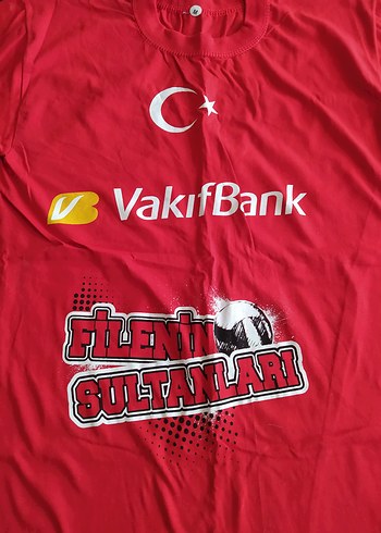 Kırmızı Baskılı Erkek Spor Tişörtü - Görsel 2