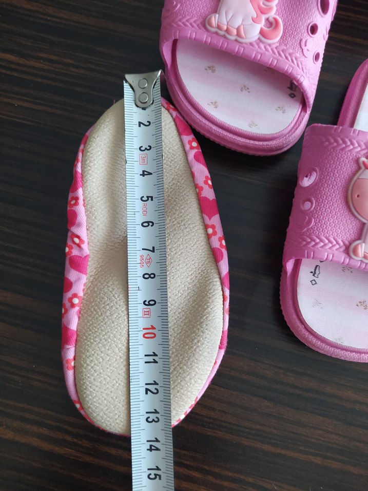 Kız Çocuk Pembe Unicorn Terlik ve deniz Ayakkabı Seti - Görsel 4