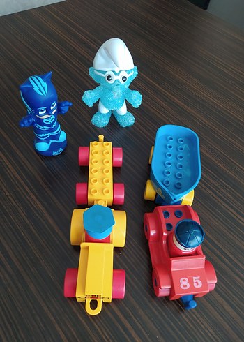 Renkli Lego Figür ve Araç Seti - Görsel 7