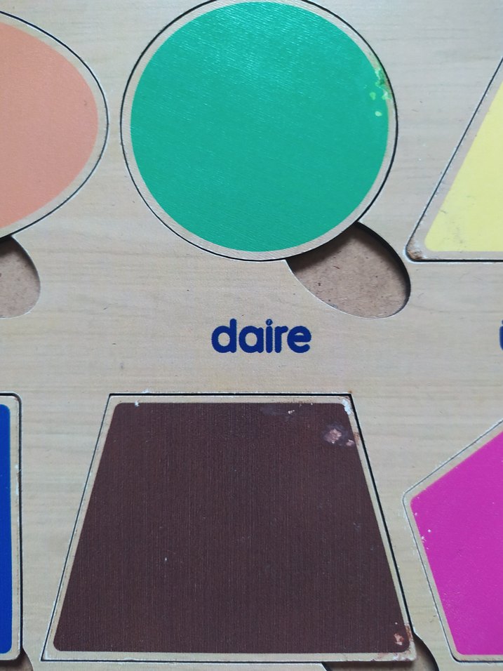 1/4 yaş Renkli Çocuk Puzzle Seti 3'lü - Görsel 3