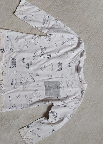 Kız Çocuk Basic Tişörtler Pamuklu Rahat Kesim - Görsel 3