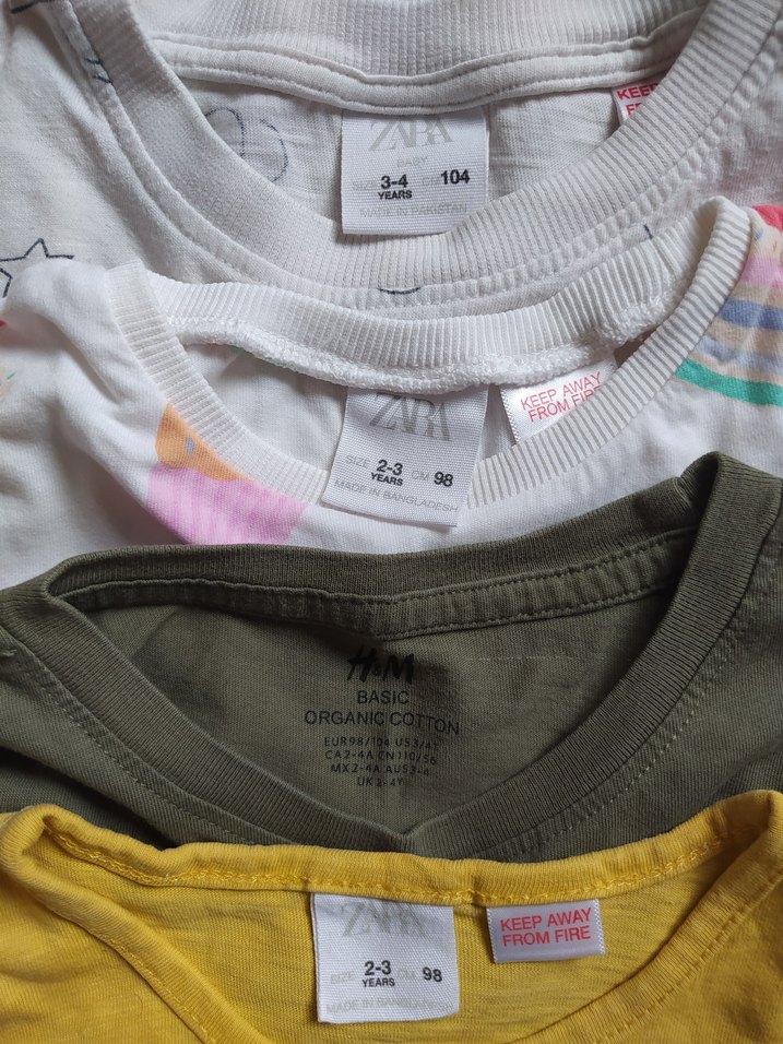 Kız Çocuk Basic Tişörtler Pamuklu Rahat Kesim - Görsel 2