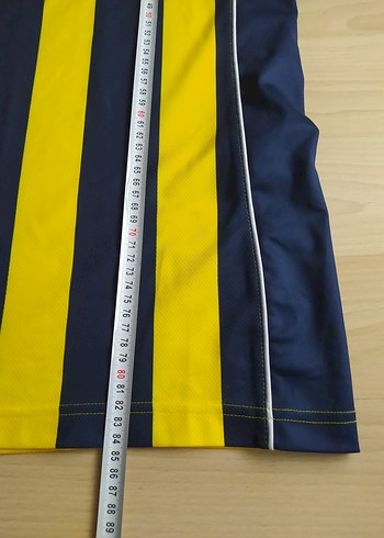 Erkek Sarı Lacivert Çizgili forma - Görsel 3