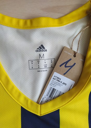 Erkek Sarı Lacivert Çizgili forma - Görsel 4