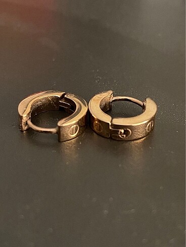Welch cartier Love tasarım halka küpe