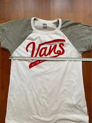 s Beden Vans reklam kol beyaz tshirt