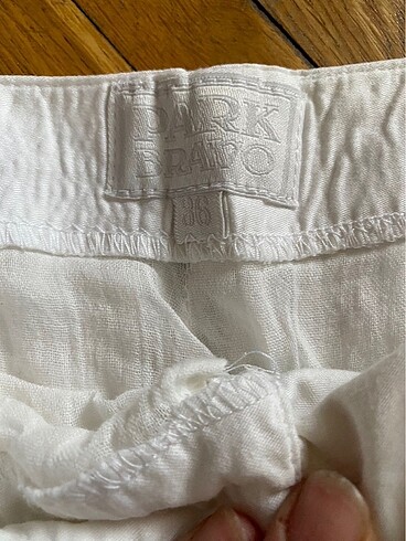 Park bravo beyaz şort bermuda - Görsel 5