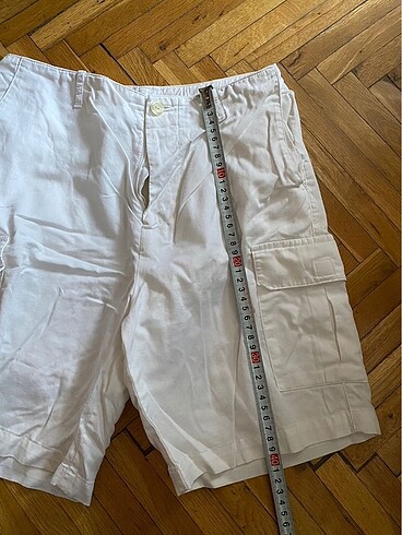 Park bravo beyaz şort bermuda - Görsel 4