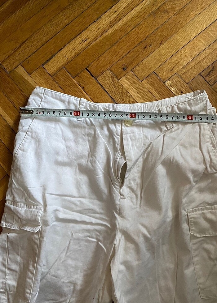 Park bravo beyaz şort bermuda - Görsel 3