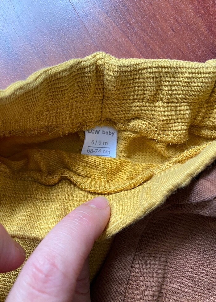 6-9 ay bebek pantolon ve eşofman 4adet - Görsel 4