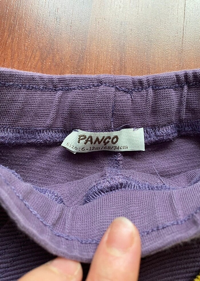 6-9 ay bebek pantolon ve eşofman 4adet - Görsel 3