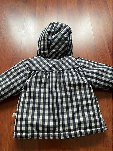 Almanyadan kanz ekoseli geniş mont - Görsel 4