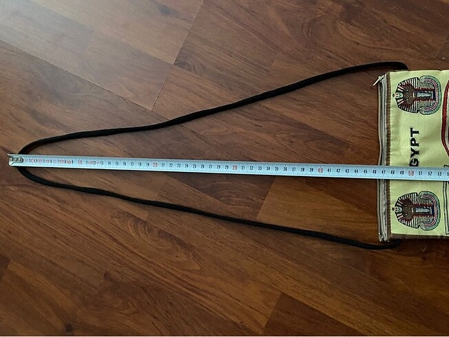 Mısır Hiyeroglif& firavun desenli çanta - Görsel 4