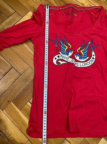 Pepe jeans taş detaylı baskılı tshirt - Görsel 6