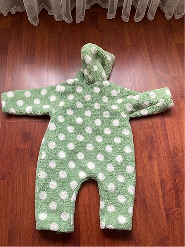 Bebek astronot tulum peluş mont unisex - Görsel 3