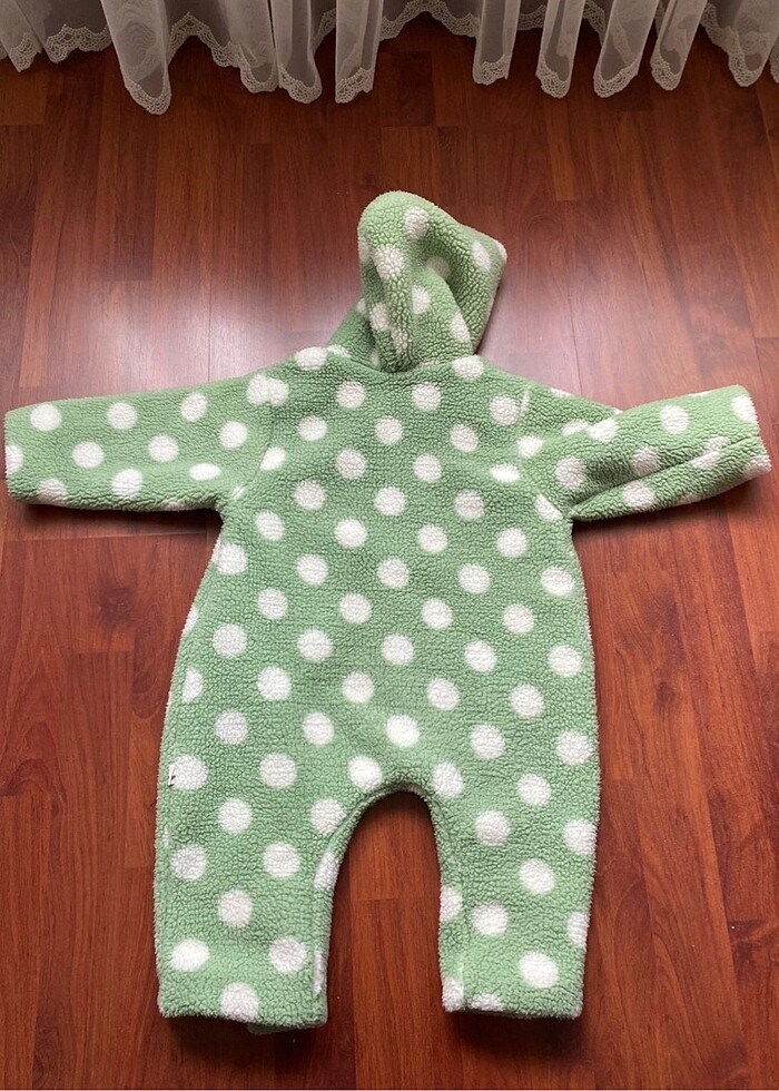 Bebek astronot tulum peluş mont unisex - Görsel 3