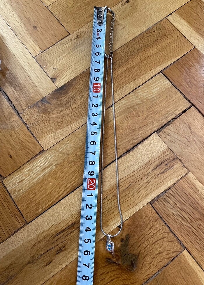 Taşlı kolye ve yüzük seti - Görsel 3