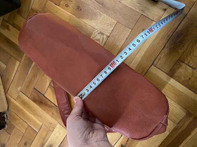 Açık kahve kol çantası - Görsel 6