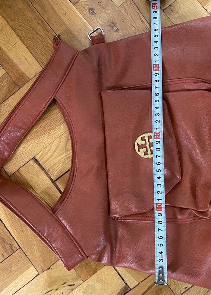 Açık kahve kol çantası - Görsel 5