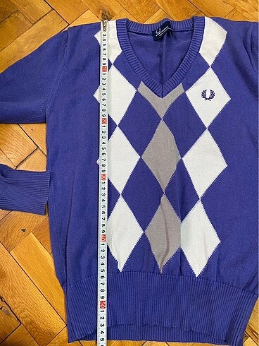 Fred Perry desenli kazak - Görsel 4