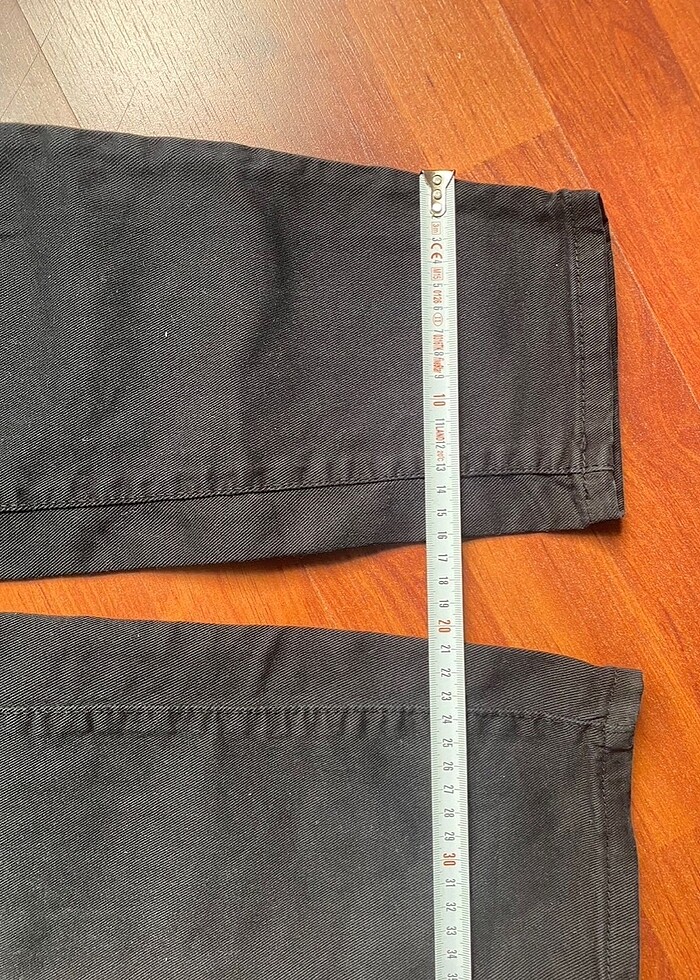 Siyah jean kot pantolon - Görsel 3