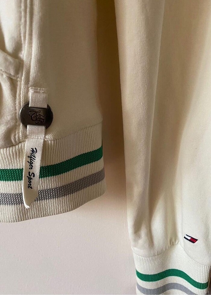 Tommy hilfiger sport sweatshirt hırka ML - Görsel 3