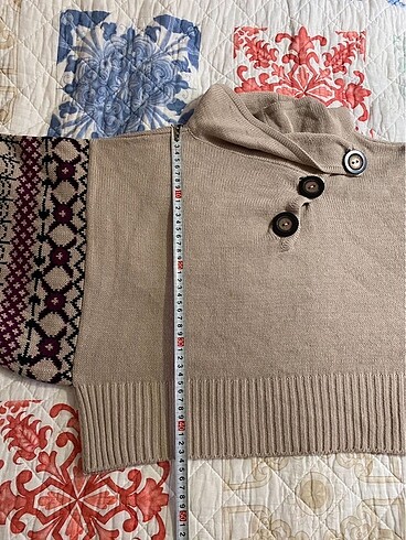 Fil desenli crop kazak - Görsel 6