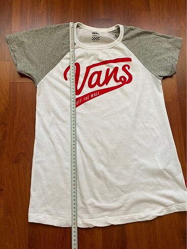 Vans reklam kol beyaz tshirt - Görsel 3