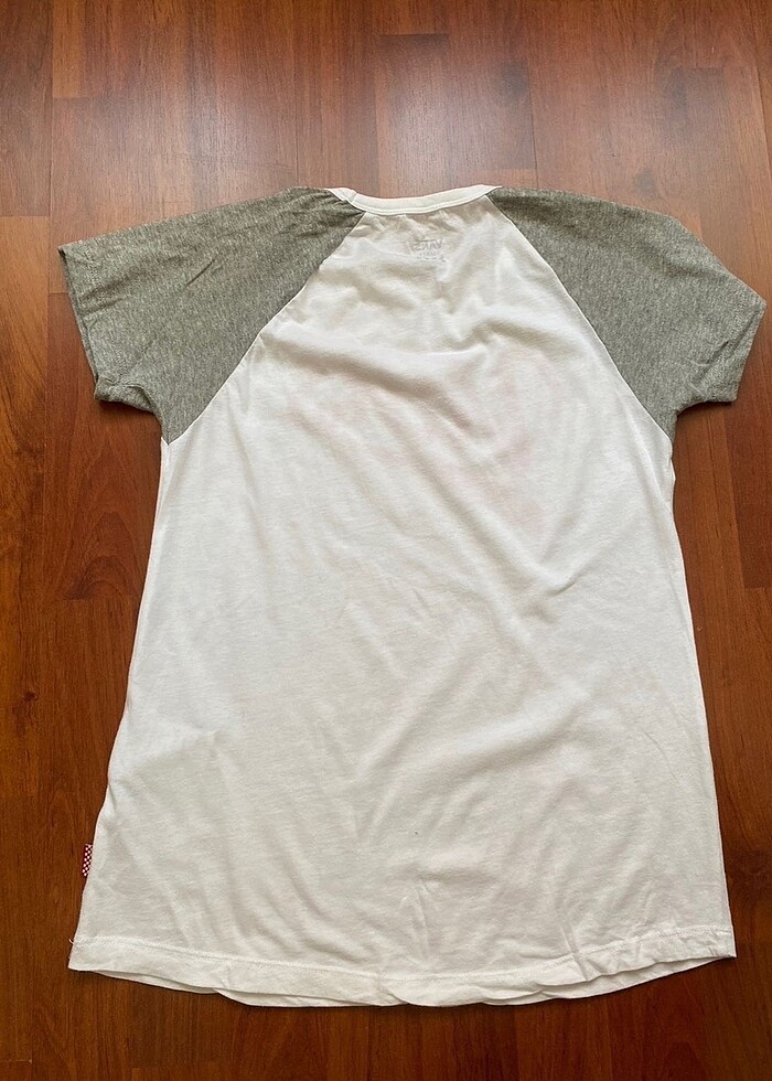 Vans reklam kol beyaz tshirt - Görsel 4