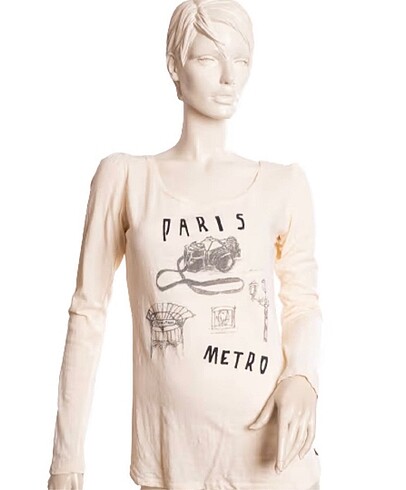 Paris metro kadife baskılı maison scotch - Görsel 7