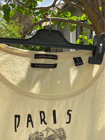 Paris metro kadife baskılı maison scotch - Görsel 3