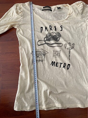 Paris metro kadife baskılı maison scotch - Görsel 6