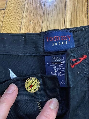 Tommy hilfiger jeans siyah pantolon - Görsel 5