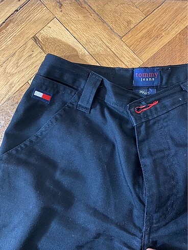 Tommy hilfiger jeans siyah pantolon - Görsel 2