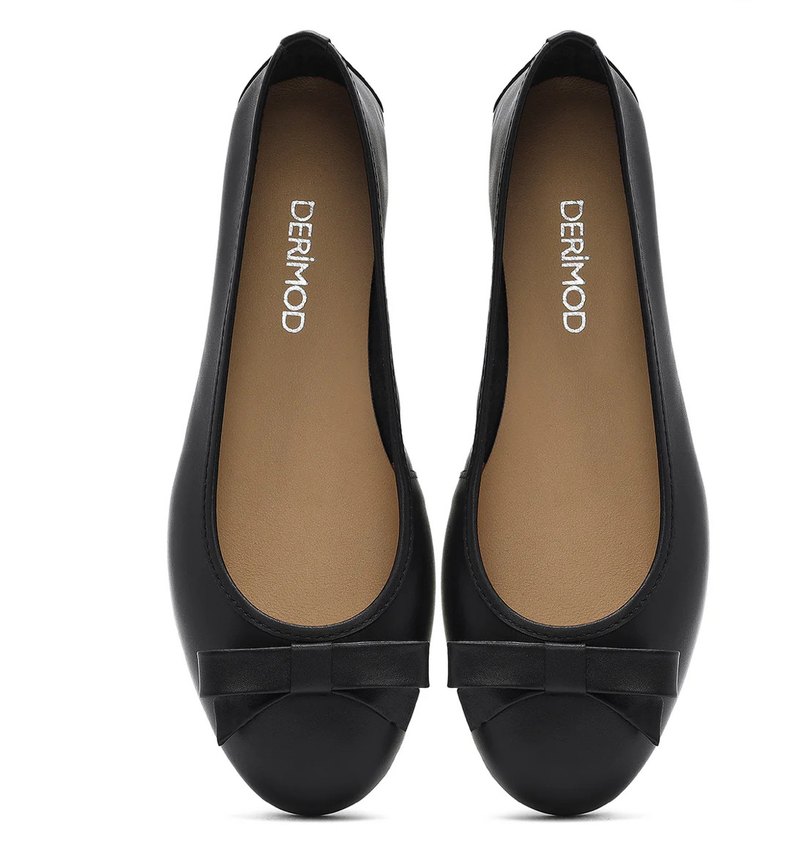 Derimod Kadin Siyah Fiyonklu
Deri Babet - Görsel 4