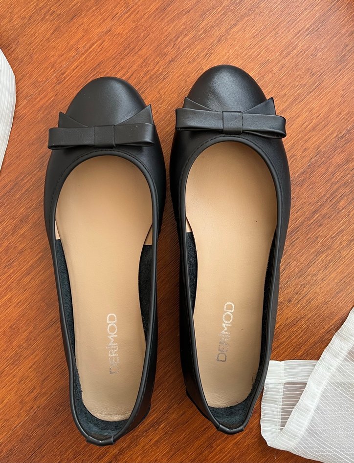 Derimod Kadin Siyah Fiyonklu
Deri Babet - Görsel 3