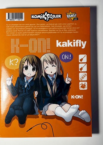 K-ON! Manga Cilt 3 & 4 - Görsel 2