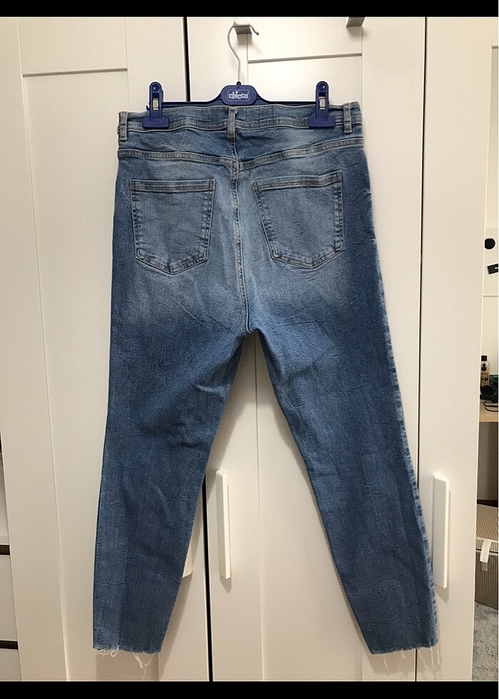 LCW slim fit yirtik model y2k kot - Görsel 2
